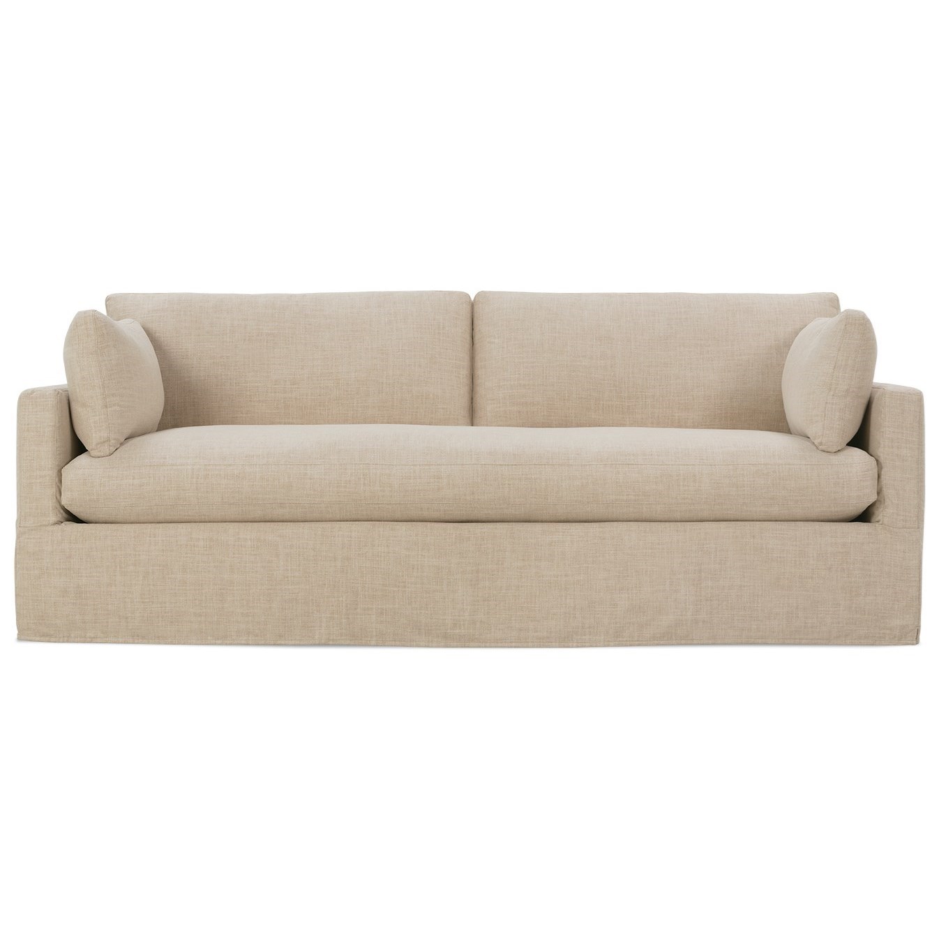 Robin Bruce Sylvie Customizable Sofa with Bench Seat and Slip Cover Sprintz Furniture Sofas